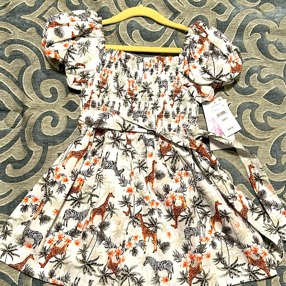 Your little one will be in touched with their wild side. size 6 romper